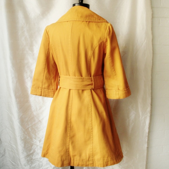 Yellow Double Breasted Jacket - Picture 4 of 4